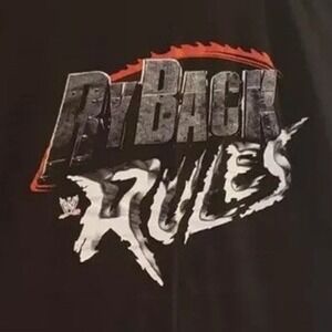 WWE Ryback Rules Men's Medium‎ Black  Wrestling T-Shirt